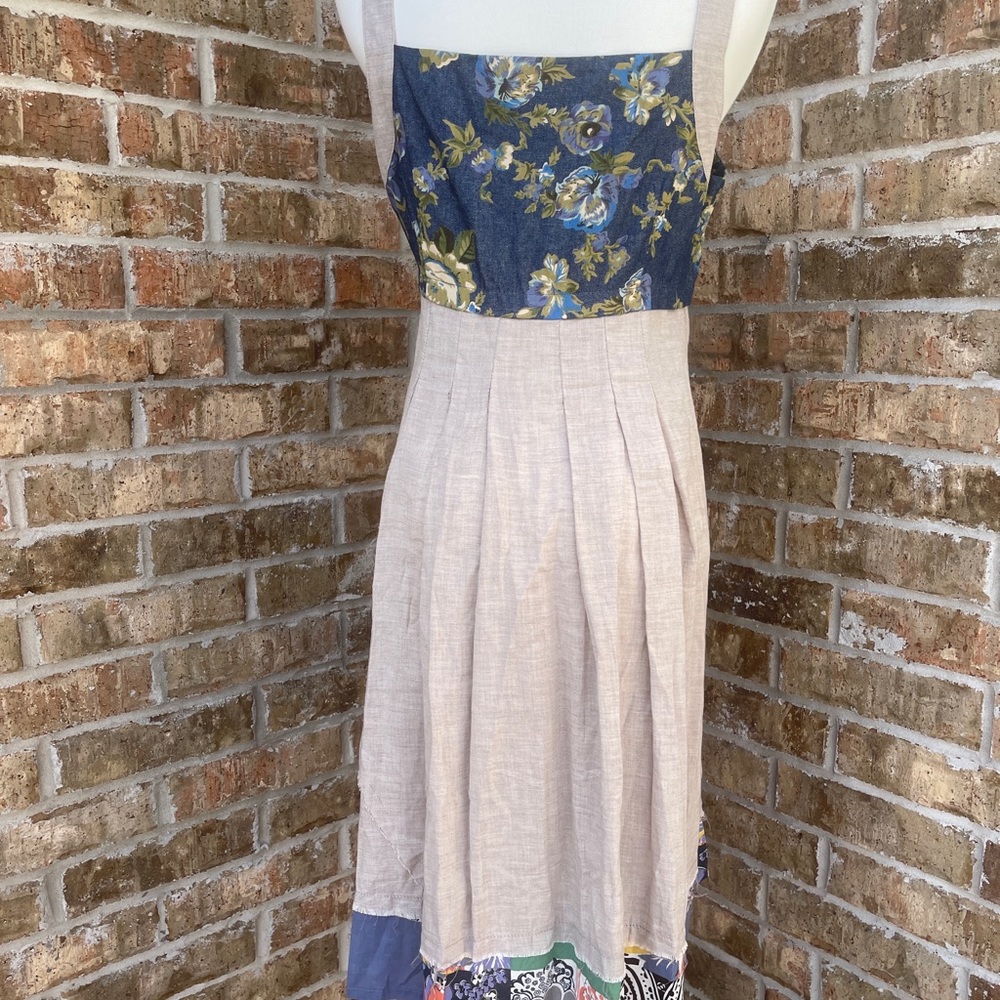 Farinelli Patchwork Dress . Sz M - image 3